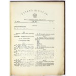 [KONSTYTUCJA kwietniowa]. Ustawa konstytucyjna z dnia 23 kwietnia 1935 roku. Warszawa 1935. Prezydjum Rady Min. 4, s....