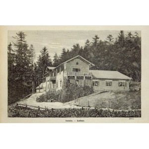 Iwonicz - Kurhaus - drzeworyt sztorcowy 1876
