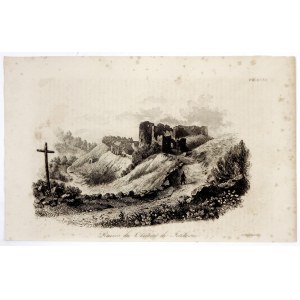 Ruiny zamku w Jazłowcu. Paryż 1835-1842