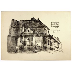 Gumowski J. K. - Lublin: Dom garbarza. Litografia 1917