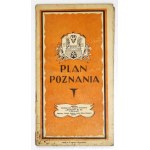 [POZNAŃ]. Plan miasta Poznania z uwzględnieniem terenów Powszechnej Wystawy Krajowej w r. 1929. Plan barwny 61,...