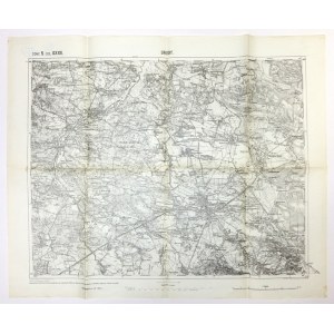 [BRODY]. Zone 5. Col. XXXII. Mapa form. 38x49 cm, na ark. 45,5x55,5 cm.
