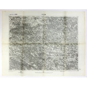 [ZŁOCZÓW]. Zone 6. Col. XXXII. Mapa form. 38,5x49 cm, na ark. 45x58 cm.