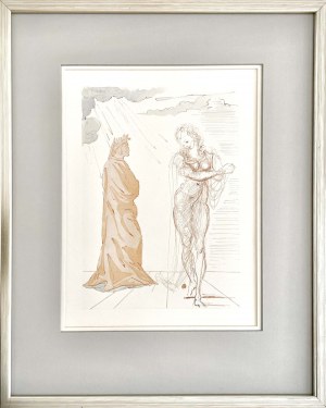 Salvador Dali (1904-1989), Dante i Beatrycze, z cyklu: 