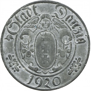 10 fenigów 1920 DUŻE CYFRY