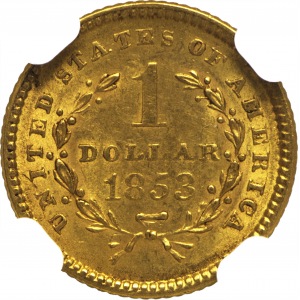 1 Dolar 1853