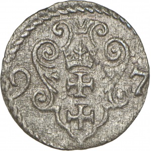 Denar gdański 1597