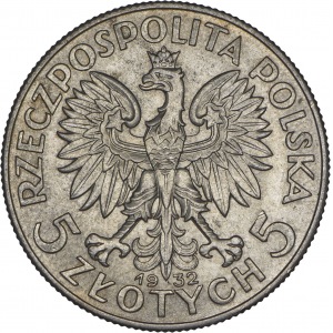 5 złotych 1932 b.z.m