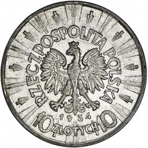 10 złotych 1934 