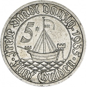 5 Guldenów 1935 Koga
