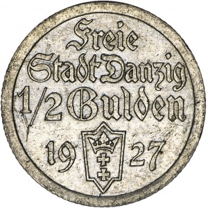 1/2 guldena 1927