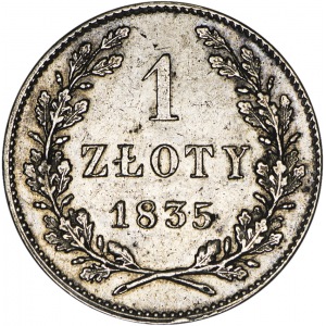 Wolne Miasto Kraków 1 złoty 1835