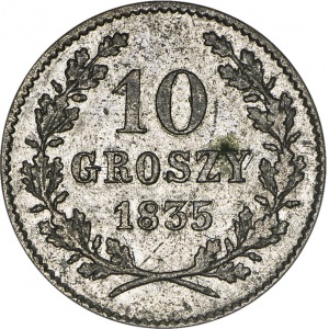 Wolne Miasto Kraków 10 groszy 1835