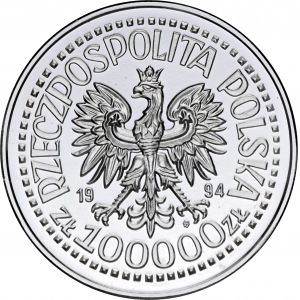 Próba NIKIEL 100.000 złotych 1994, 50 rocznica Powstania Warszawskiego