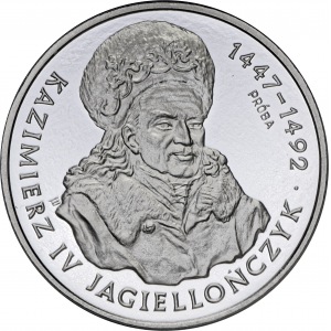 Próba NIKIEL 200.000 złotych 1993 Kazimierz IV Jagiellończyk