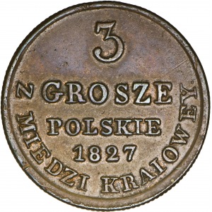 3 Grosze 1827