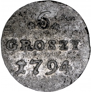 Lot 2x 6 groszy 1794