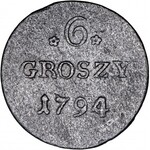 Lot 2x 6 groszy 1794