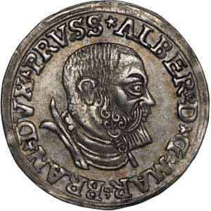 Albrecht Hohenzollern trojak 1535