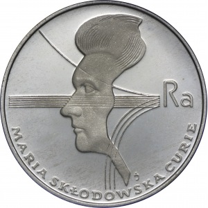 100 złotych 1974 Maria Skłodowska-Curie
