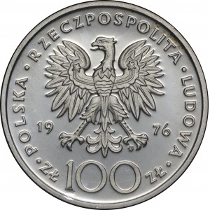 100 złotych 1976 Tadeusz Kościuszko