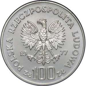 100 złotych 1977 Żubr