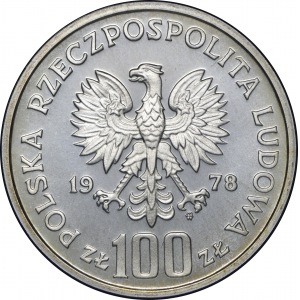 100 złotych 1978 Bóbr