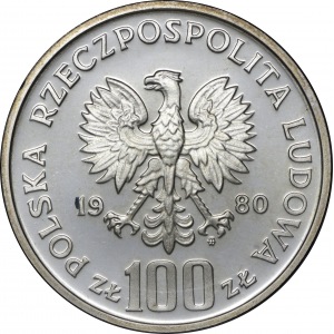 100 złotych 1980 Jan Kochanowski