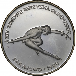 200 złotych 1984 XIV Zimowe Igrzyska Olimpijskie Sarajewo 1984