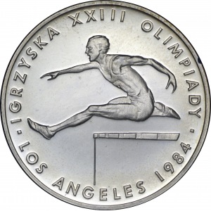 200 złotych 1984 Igrzyska XXIII Olimpiady Los Angeles 1984
