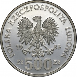 500 złotych 1985 Przemysław II