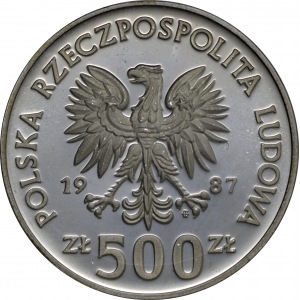 500 złotych 1987 Kazimierz III Wielki