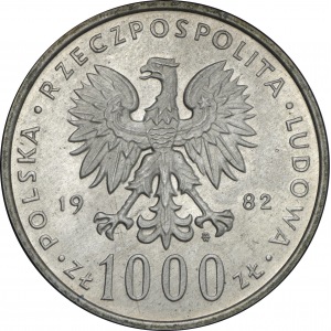 1.000 złotych 1982 Jan Paweł II