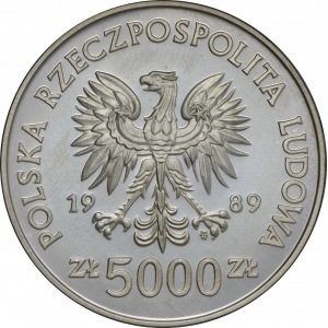5.000 złotych 1989 Ratujemy zabytyki Torunia