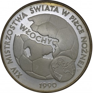20.000 złotych 1989, XIV Mistrzostwa Świata w Piłce Nożnej - Włochy 1990