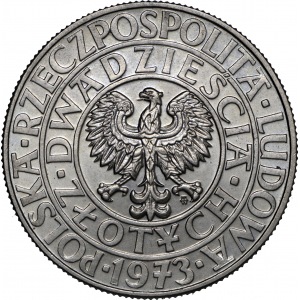 Próba CuNi 20 złotych 1973 Drzewo