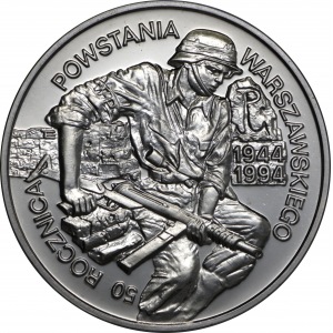 100.000 złotych 1994, 50 rocznica Powstania Warszawskiego