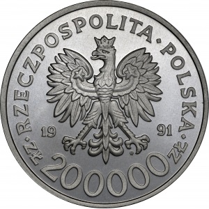200.000 złotych 1991, 200. rocznica Kostytucji 3 Maja