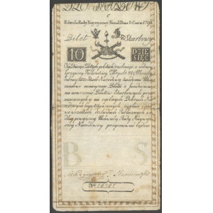 10 złotych, 8 czerwca 1794, Seria C