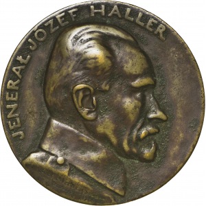 Generał Józef Haller, wojsko polskie we Francji, 1917-1919, medalier Antoni Madeyski