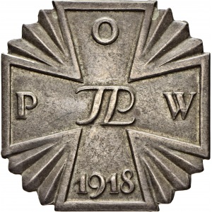 odznaka POW JP 1918, zapewne odbitka późniejsza