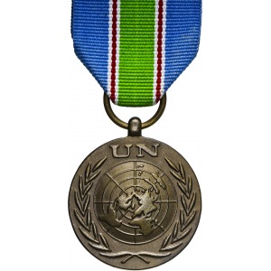 Narody Zjednoczone, medale (2szt.) misji pokojowych ONZ