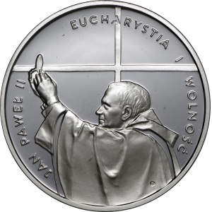 10 złotych 1997 Jan Paweł II - Kongres Eucharystyczny