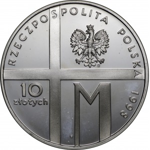 10 złotych 1998, 20-lecie pontyfikatu Jana Pawła II