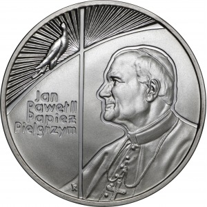 10 złotych 1999, Jan Paweł II - papież pielgrzym