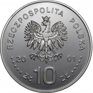 10 złotych 2001 Jan III Sobieski