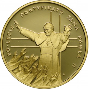 200 złotych 1998, 20-lecie pontyfikatu Jana Pawła II