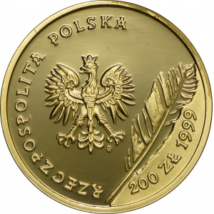 200 złotych 1999 Juliusz Słowacki