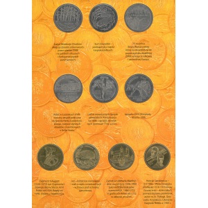 Komplet monet 2 złote z lat 1995-2014