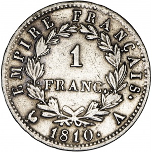 1 frank 1810 A, Paryż